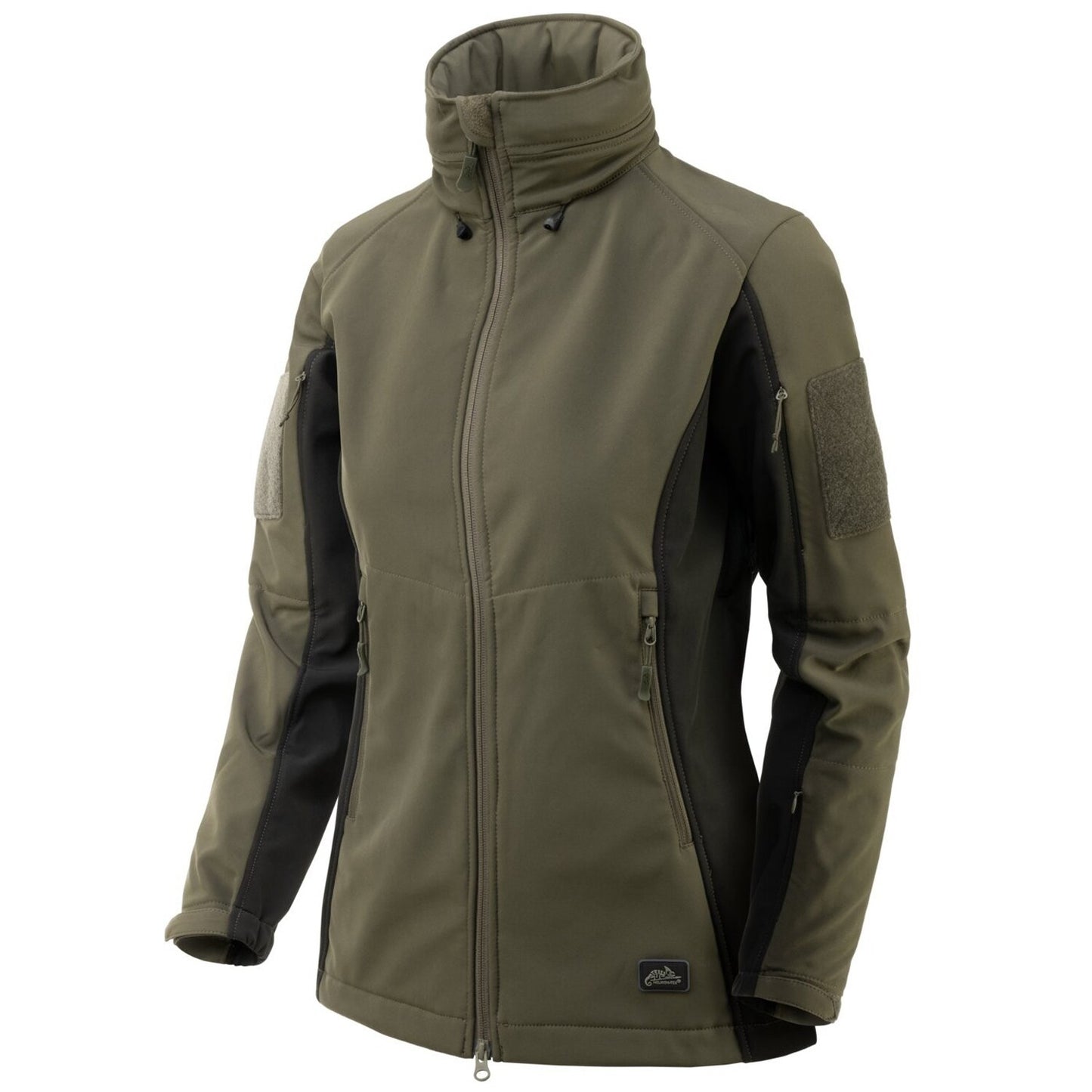 Kurtka damska Helikon Gunfighter Softshell - Taiga Green/Black