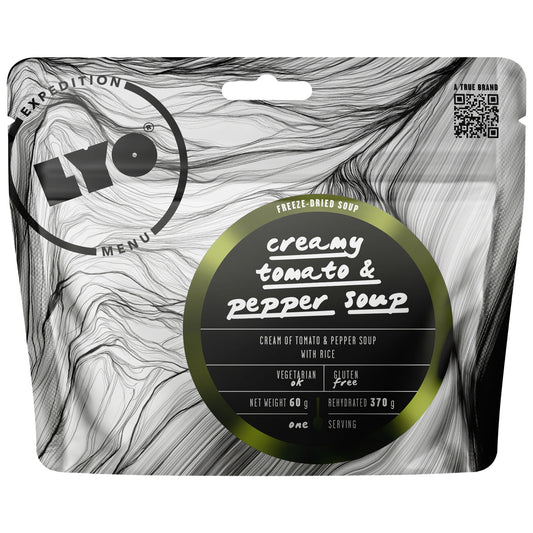 Żywność liofilizowana LYOFOOD Zupa - krem pomidorowo - paprykowy z ryżem 370 g