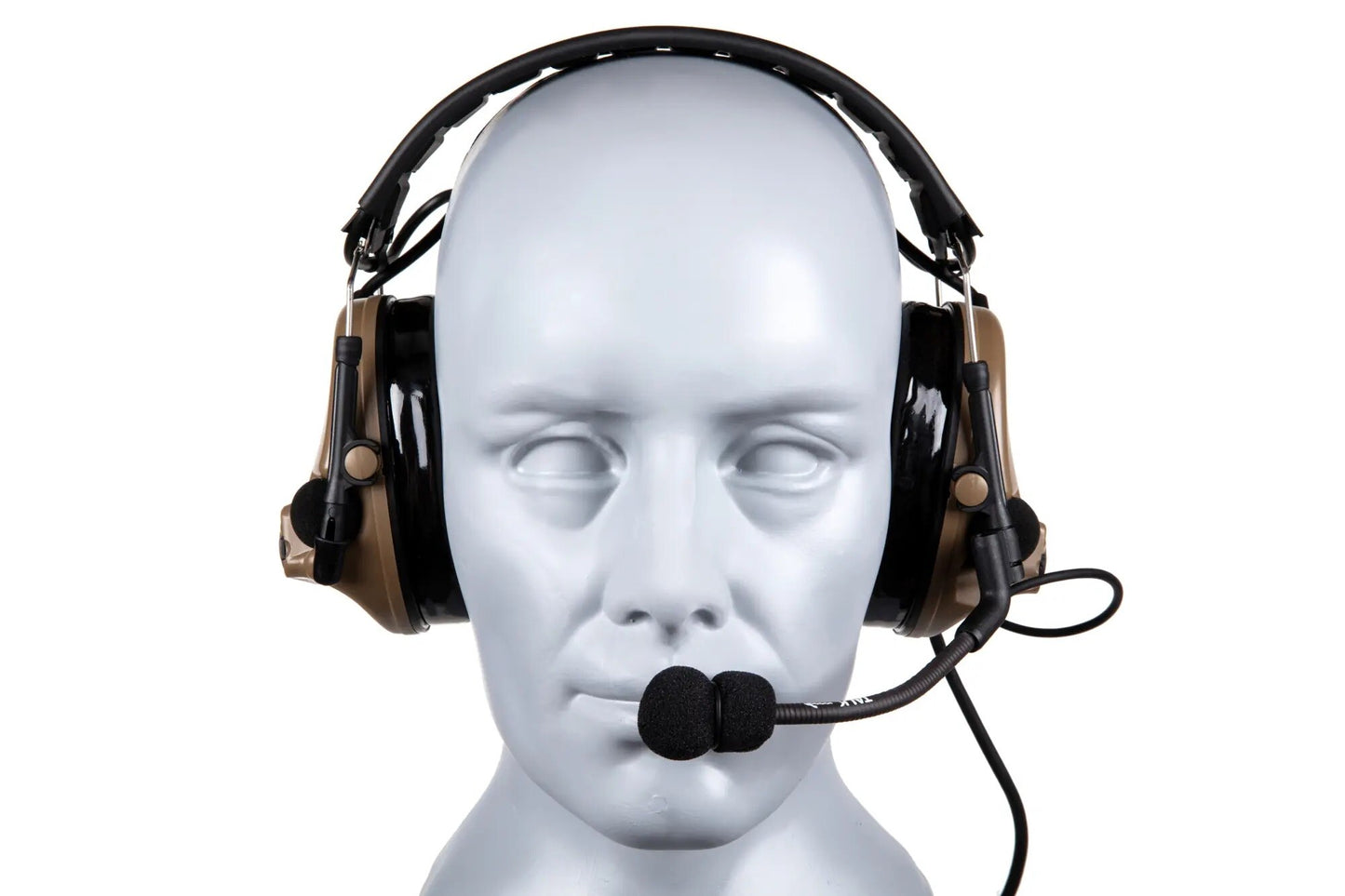 Ochronniki słuchu aktywne Tac-Sky Comtac III Headset Silicone Earmuffs - Flat Dark Earth