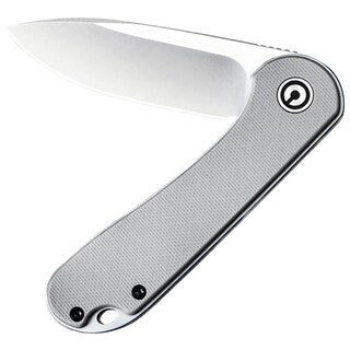 Nóż składany Civivi D2 Elementum Flipper C907B - Satin/Grey G10