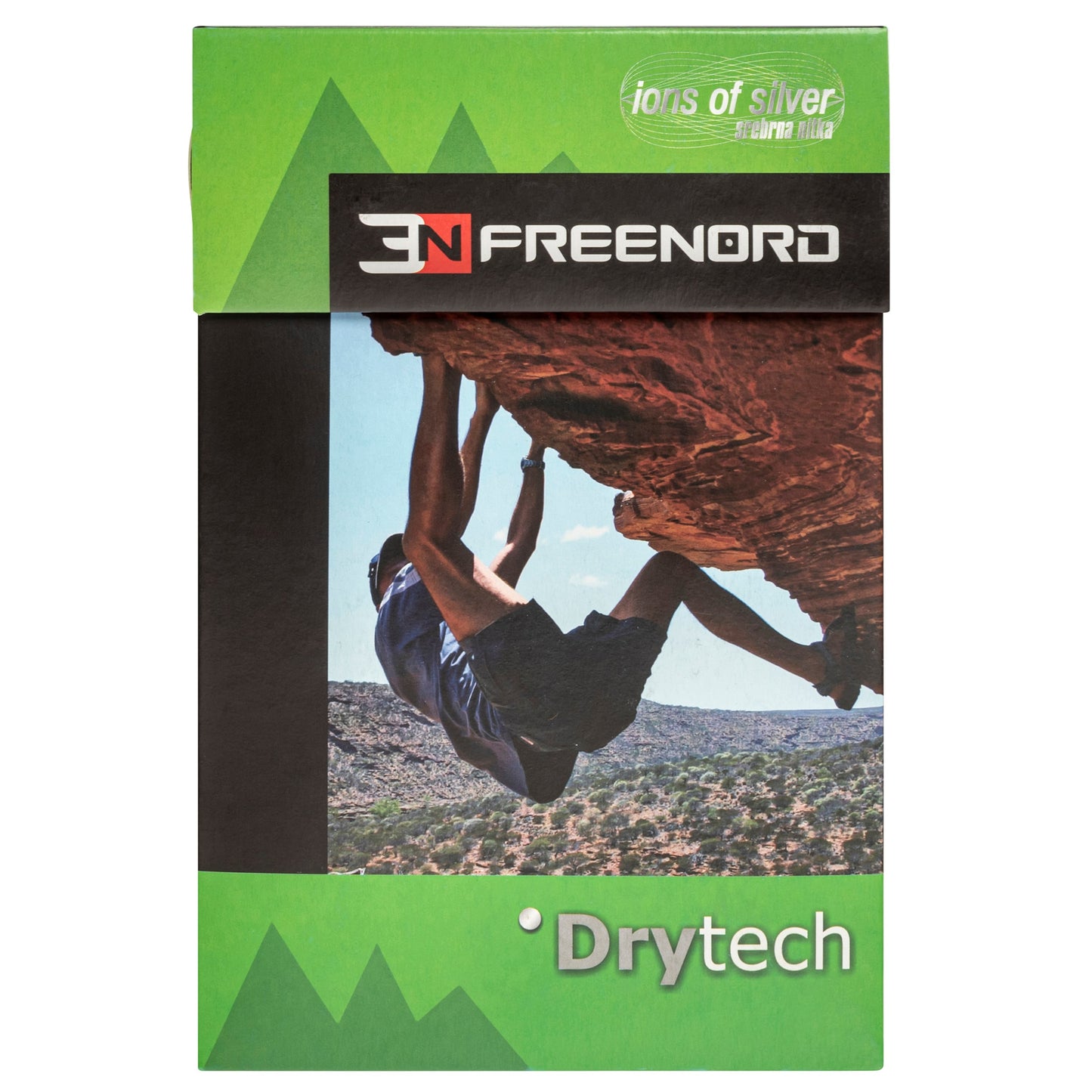 Koszulka termoaktywna FreeNord DryTech Short Sleeve - Black/Orange