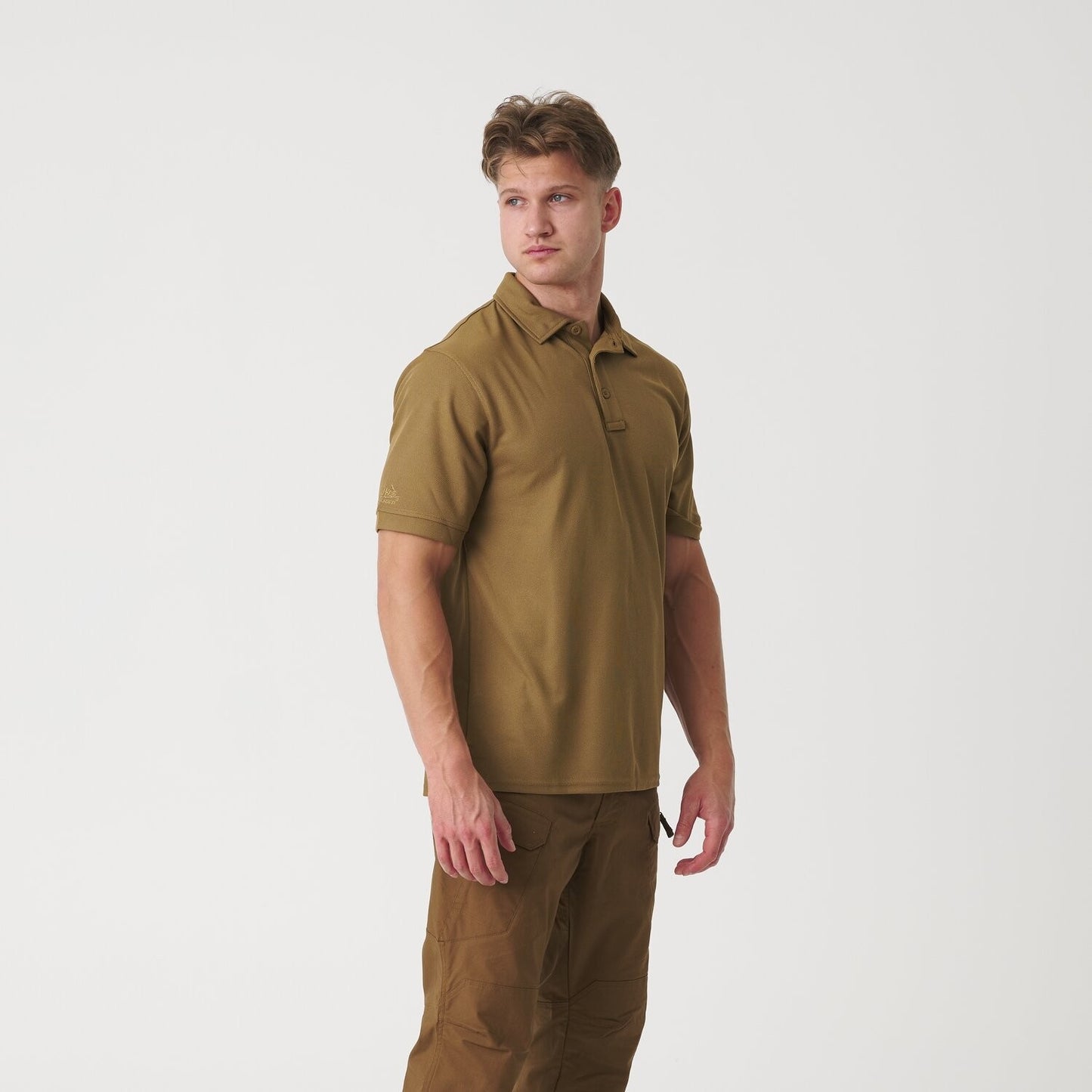 Koszulka termoaktywna Polo Helikon UTL TopCool - Coyote