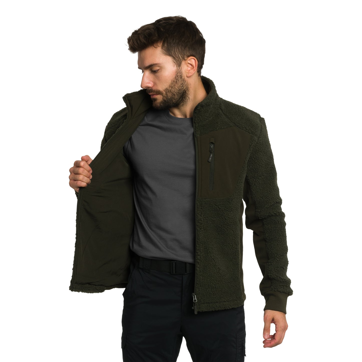 Polar Mil-Tec Bearforce Cold Weather Teddy-Fleece - Olive