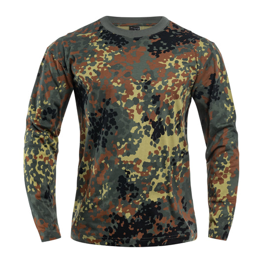 Koszulka MFH Longsleeve - Flecktarn