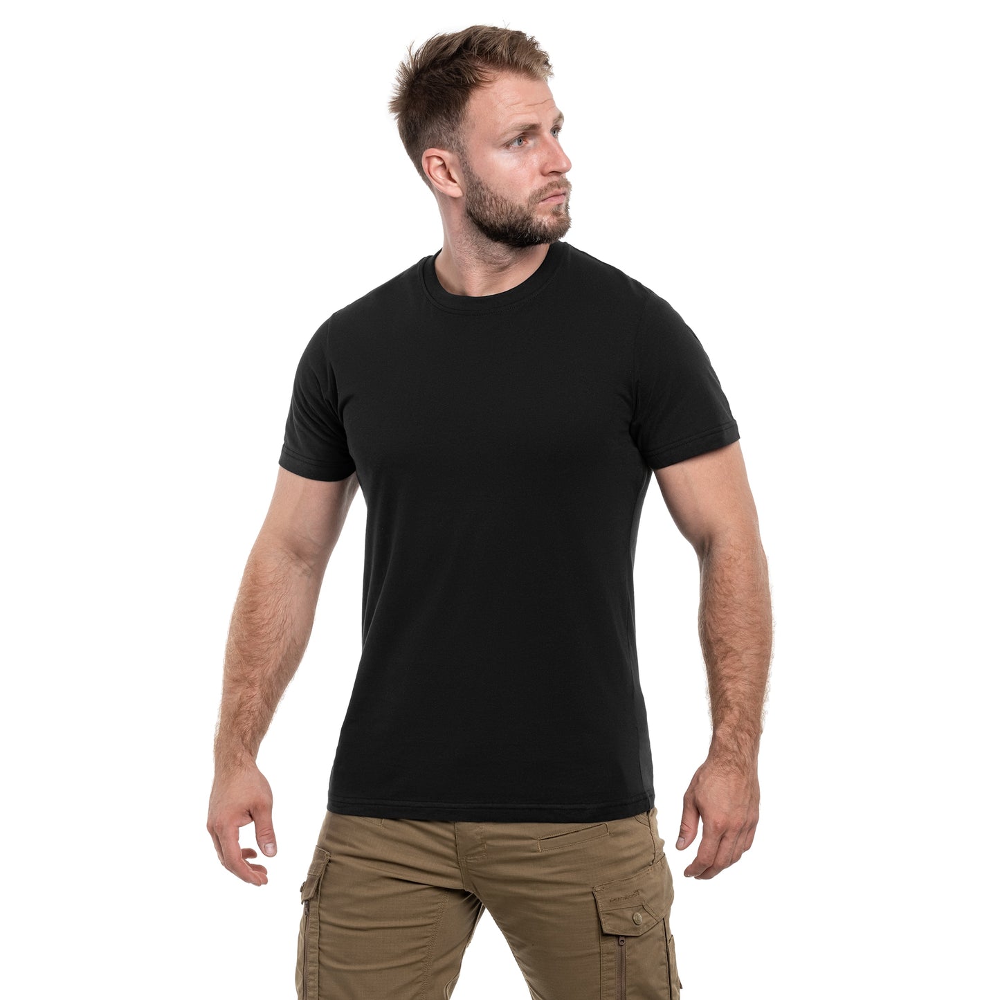 Koszulka T-shirt Magnum Basic 3 szt. - Olive/Forged Iron/Black