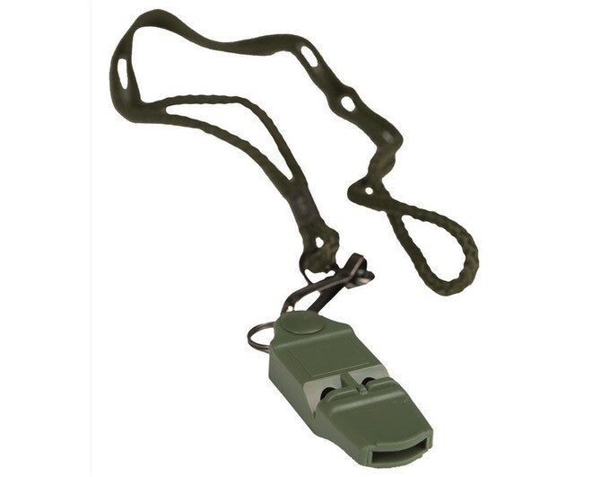 Gwizdek alarmowy Mil-Tec No Ball - Olive