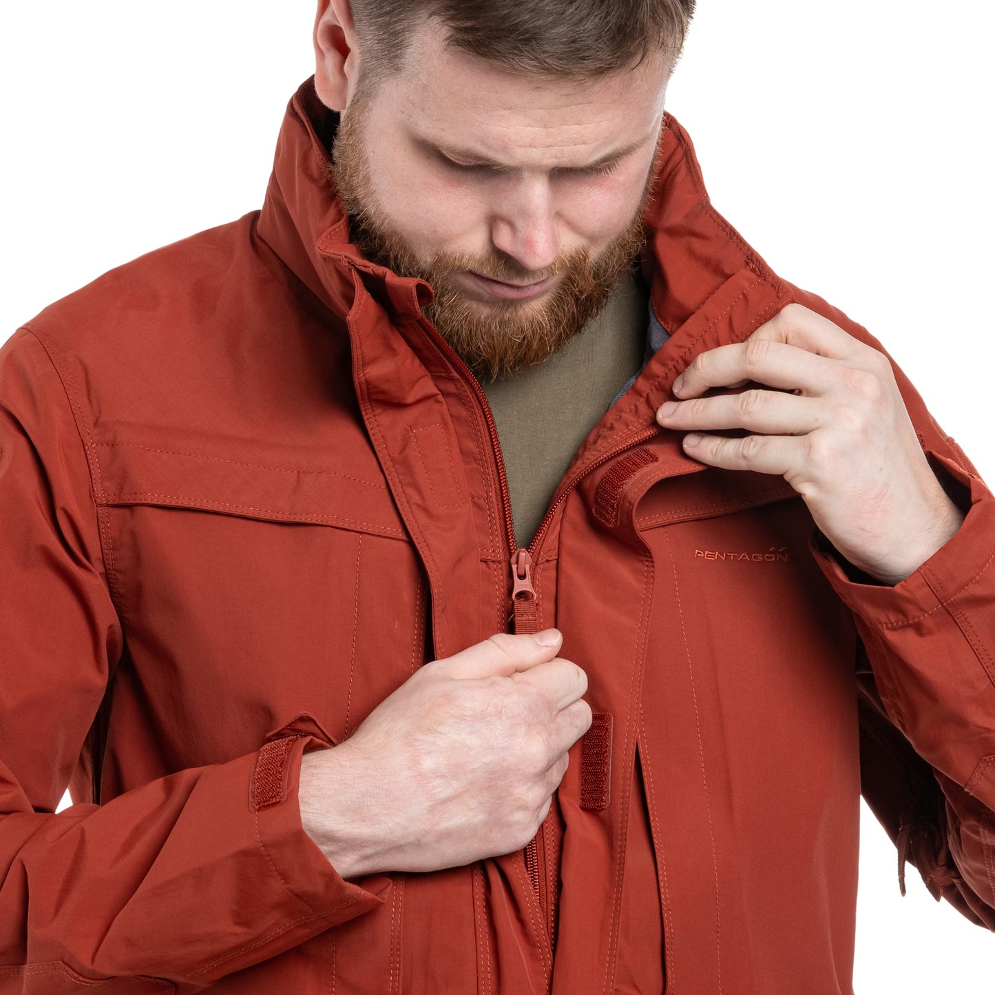 Kurtka Pentagon Hurricane - Maroon Red