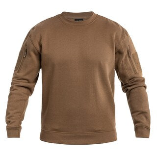 Bluza Mil-Tec Tactical Sweatshirt Round Neck - Dark Coyote