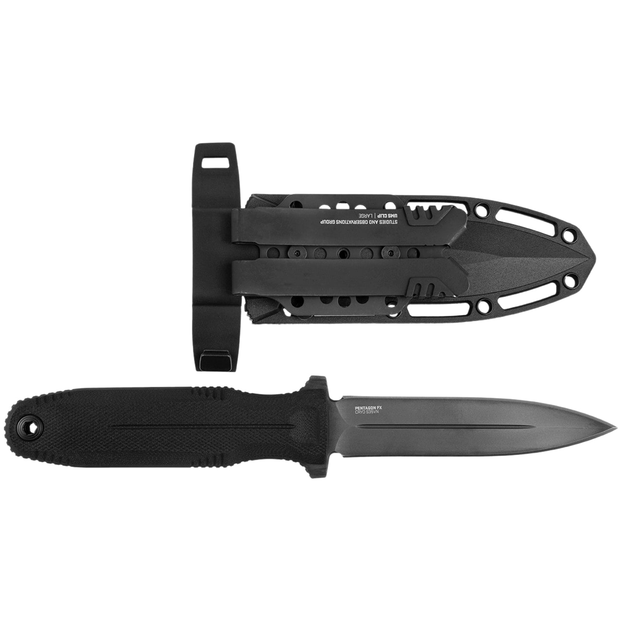 Nóż SOG Pentagon FX - Blackout