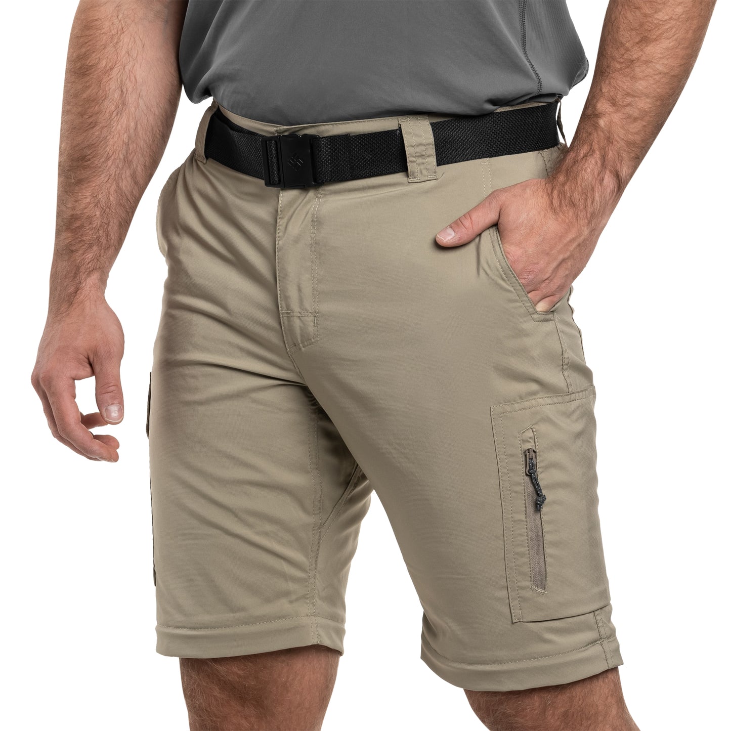 Spodnie Columbia Silver Ridge Utility Convertible Pants - Tusk