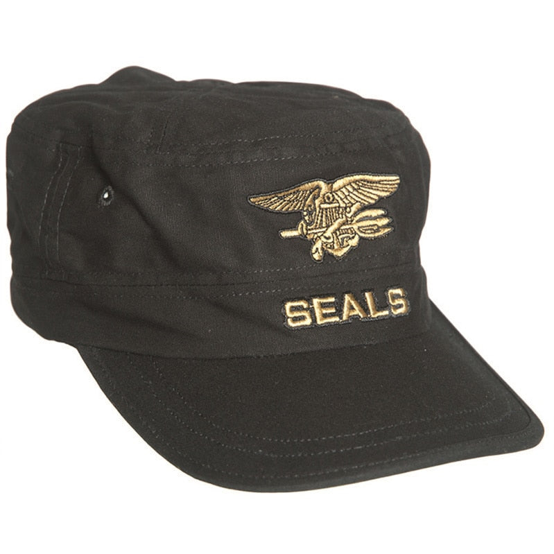 Czapka patrolówka Mil-Tec Seals Cap - Black