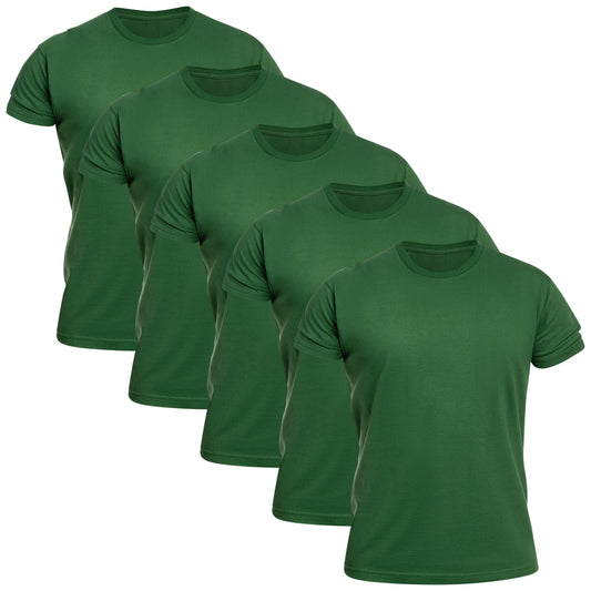 Koszulka wojskowa T-shirt - Bottle Green - 5 szt.