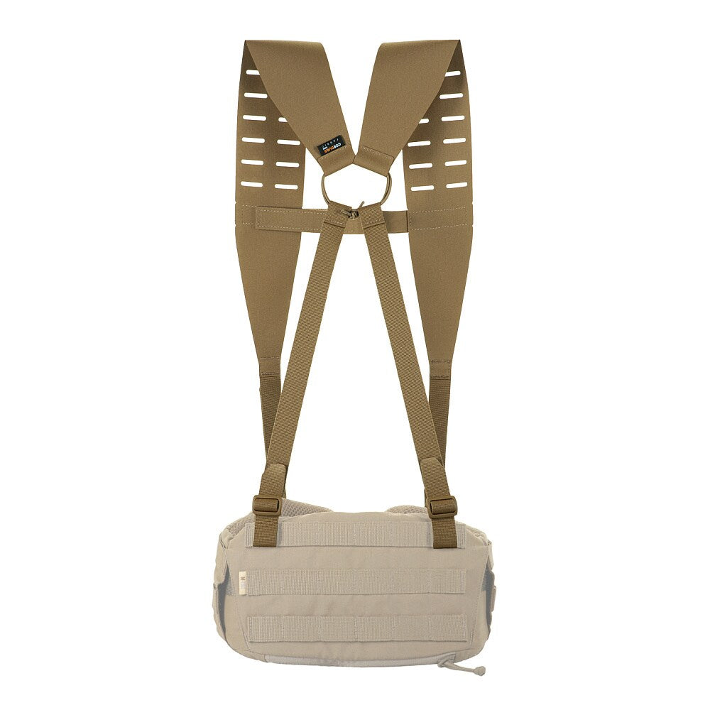 Szelki M-Tac Laser Cut Long do pasa taktycznego - Coyote