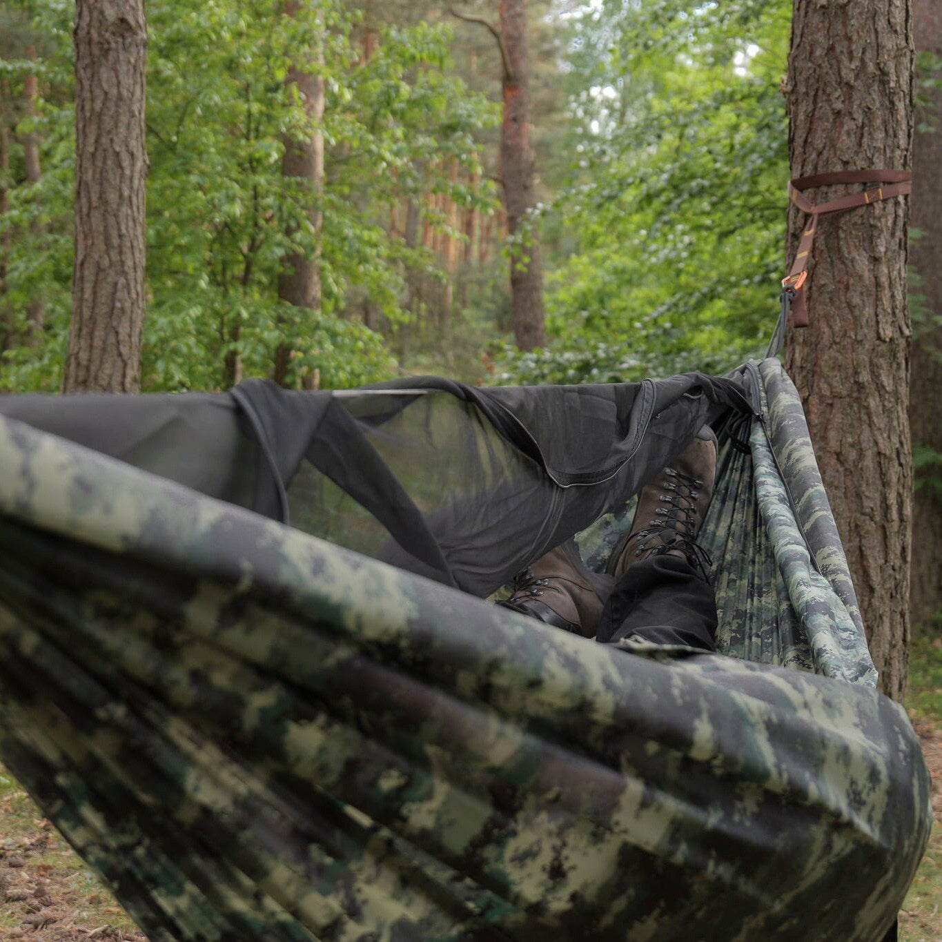 Hamak TigerWood Ważka V1 Camo - z moskitierą