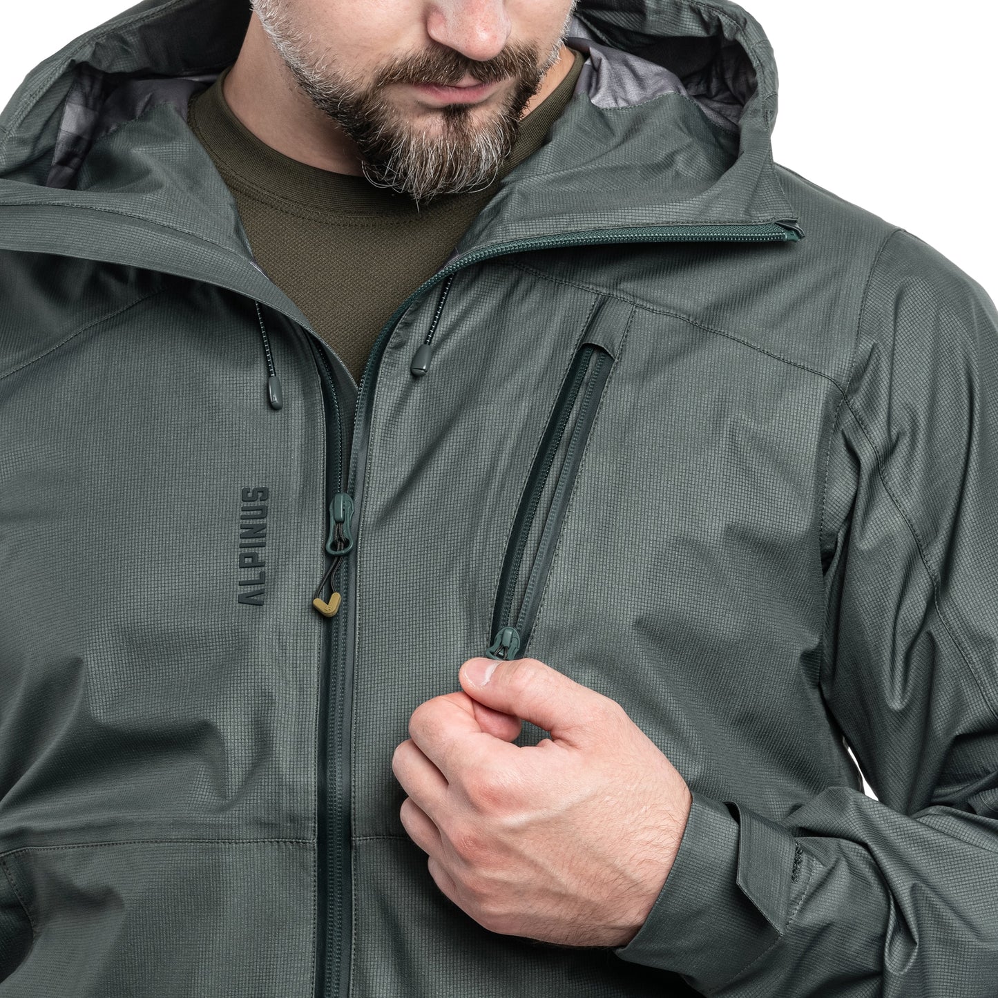 Kurtka Alpinus Softshell Nookat - Szałwiowy