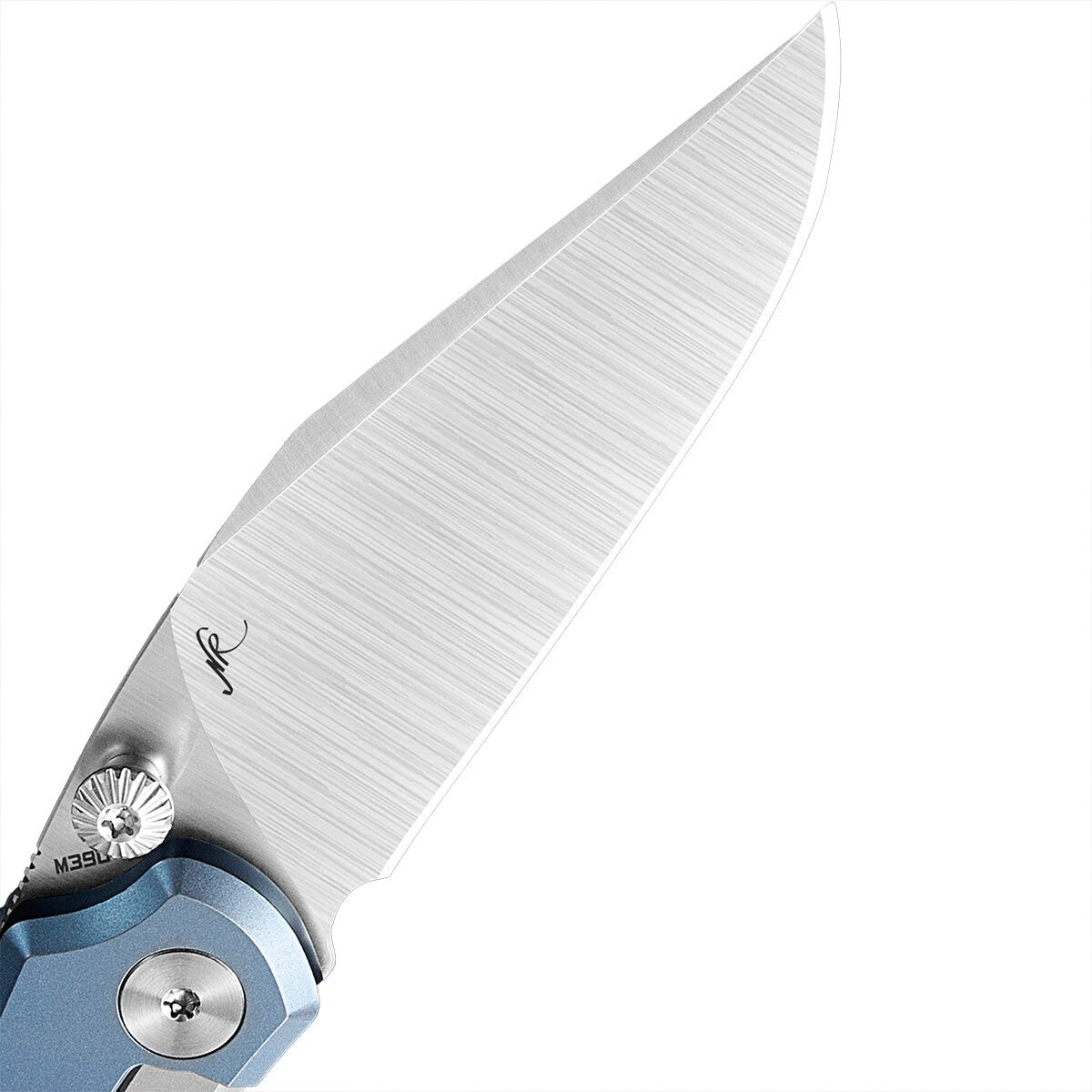 Nóż składany Bestech Knives Icarus - Silver Blade / Blue Titanium