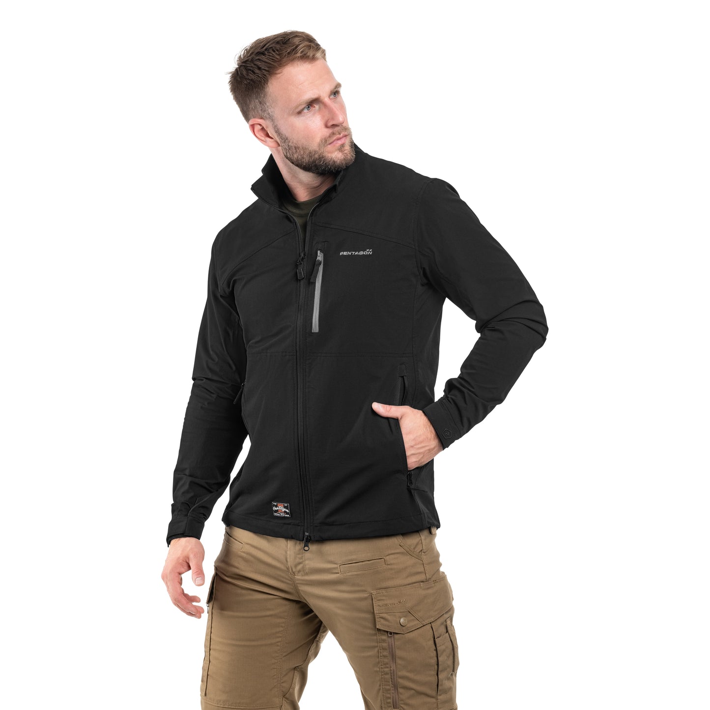Kurtka Pentagon Elite Light Softshell - Black
