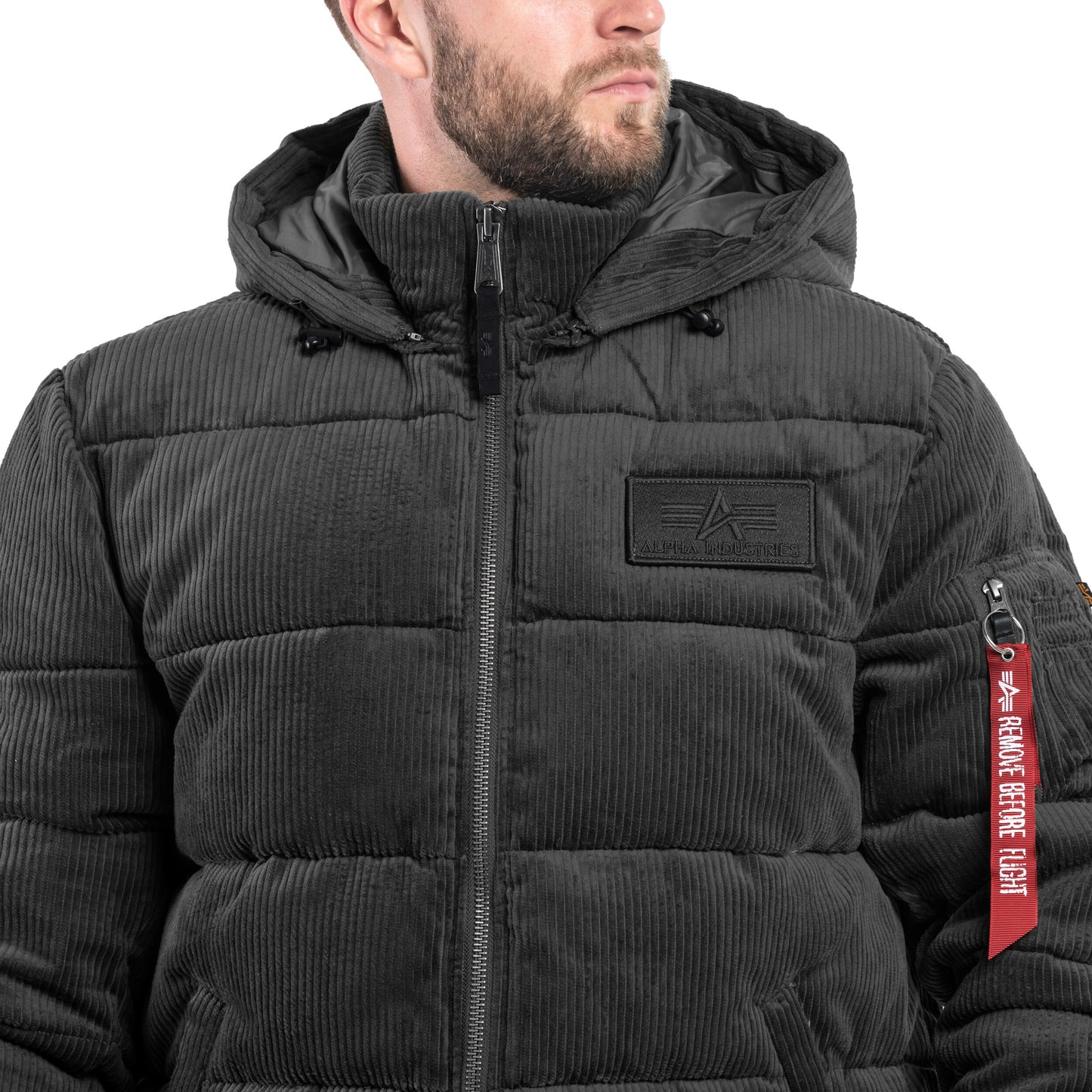 Kurtka Alpha Industries Puffer Cord - Black