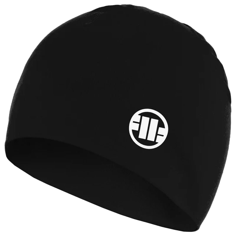 Czapka zimowa Pitbull Small Logo II - Black/White