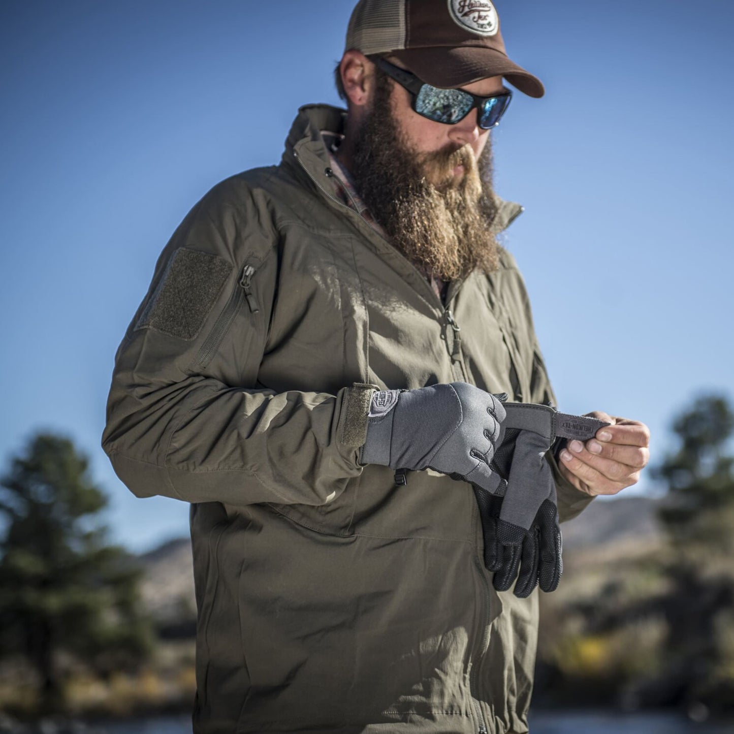 Rękawice Helikon Impact Duty Winter Mk2 - Black