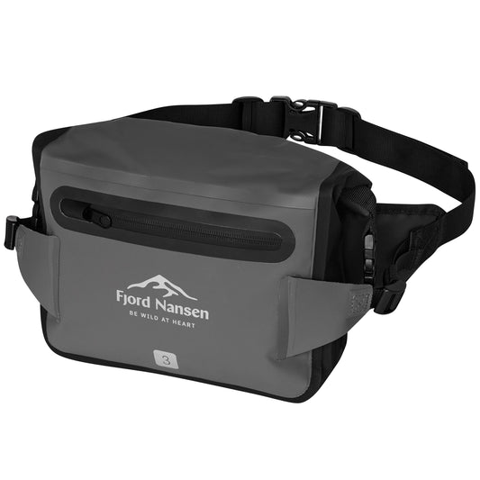 Torba biodrowa wodoodporna Fjord Nansen Hip Bag 3 l - Grey