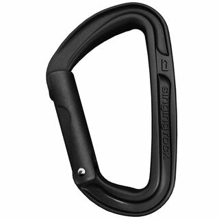 Karabinek wspinaczkowy Singing Rock Colt Straight - Black