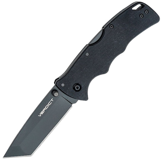 Nóż składany Cold Steel Verdict Tanto AUS-10A - Black