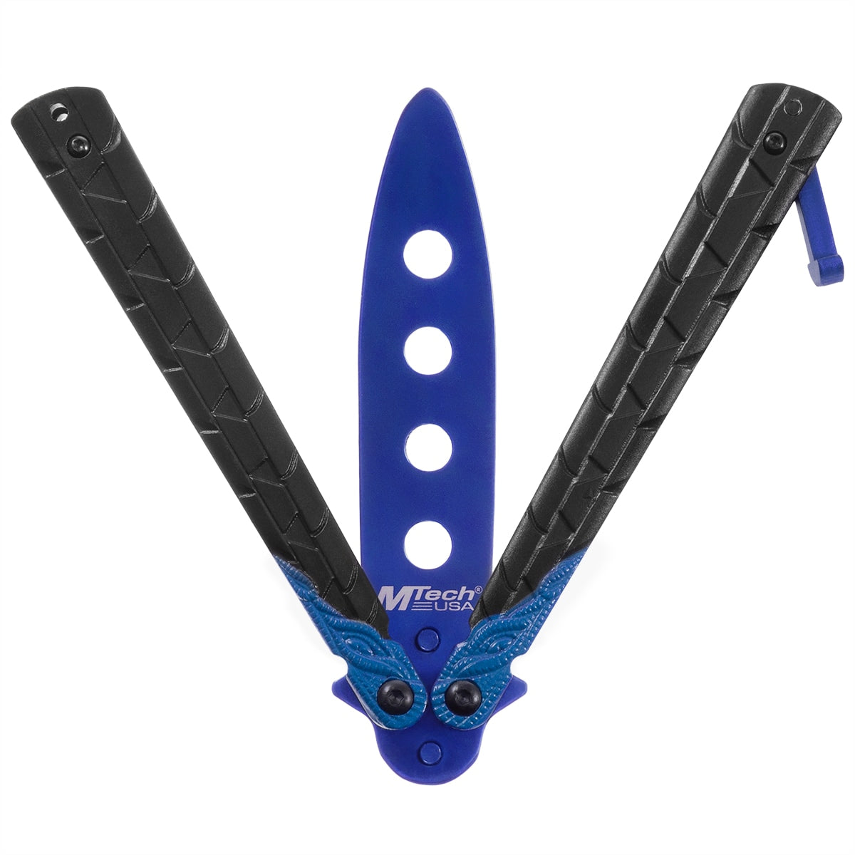 Nóż składany treningowy motylek Master Cutlery Dragon - Blue