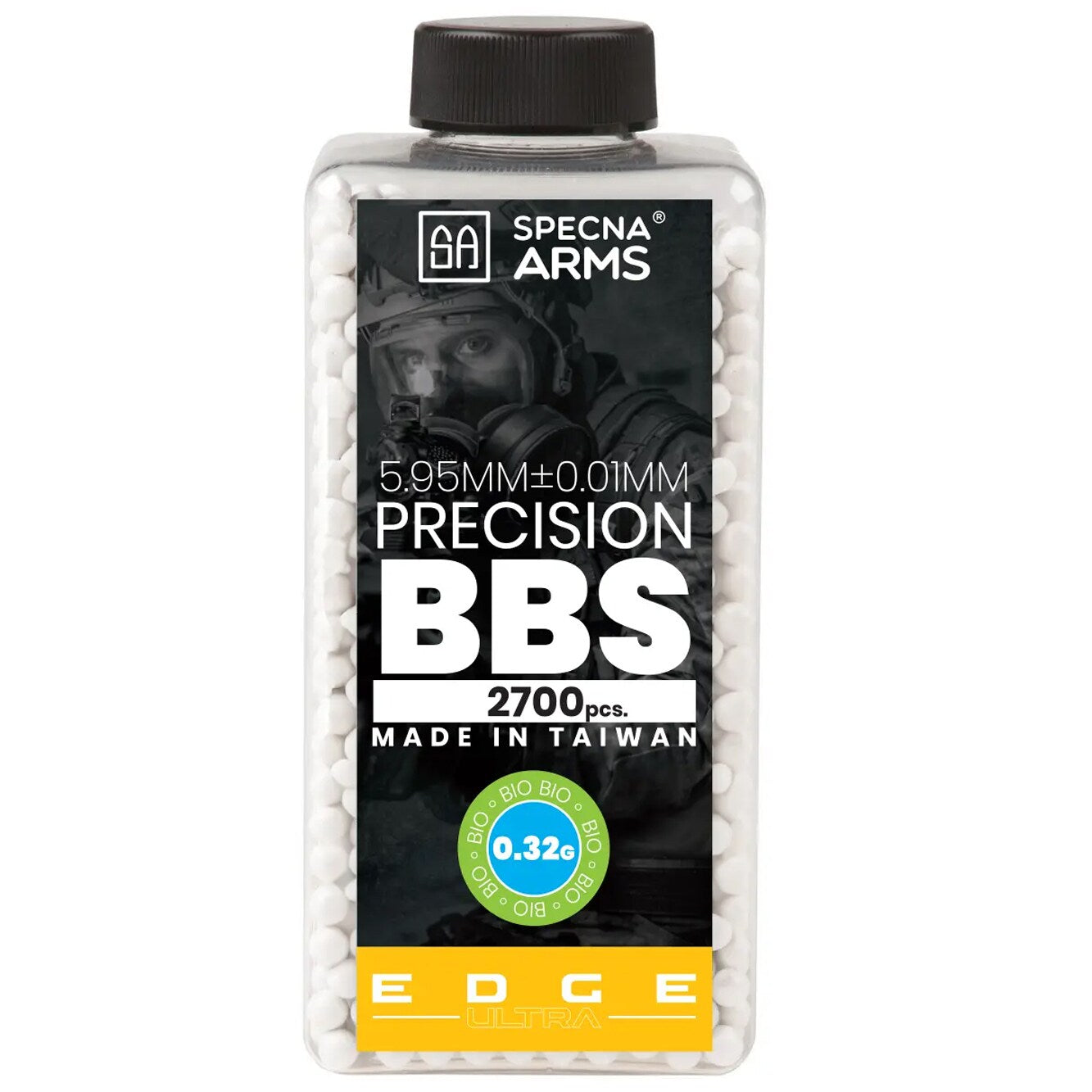 Kulki precyzyjne ASG Specna Arms EDGE Ultra Bio 0,32g 2700 szt. - Białe