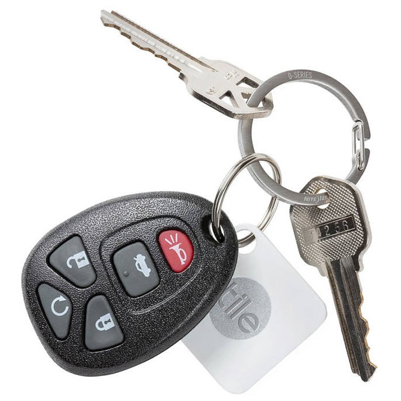 Kółko do kluczy Nite Ize O-Series Silver - 2 szt.