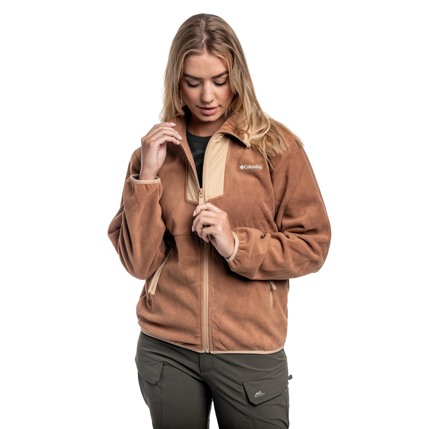Polar damski Columbia Sequoia Grove - Camel Brown / Canoe