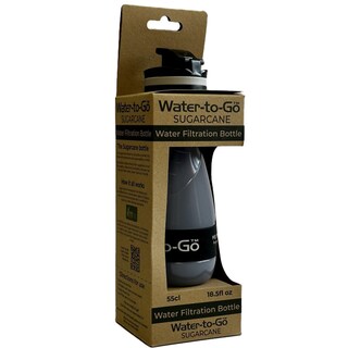 Butelka z filtrem Water-to-Go Sugarcane 550 ml - Berry Blue