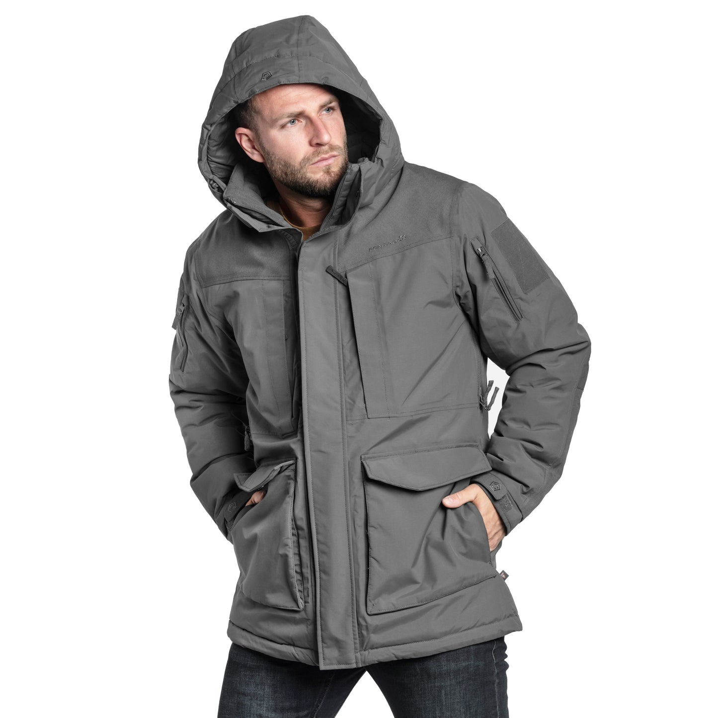 Kurtka Pentagon HCP Parka 2.0 - Cinder Grey