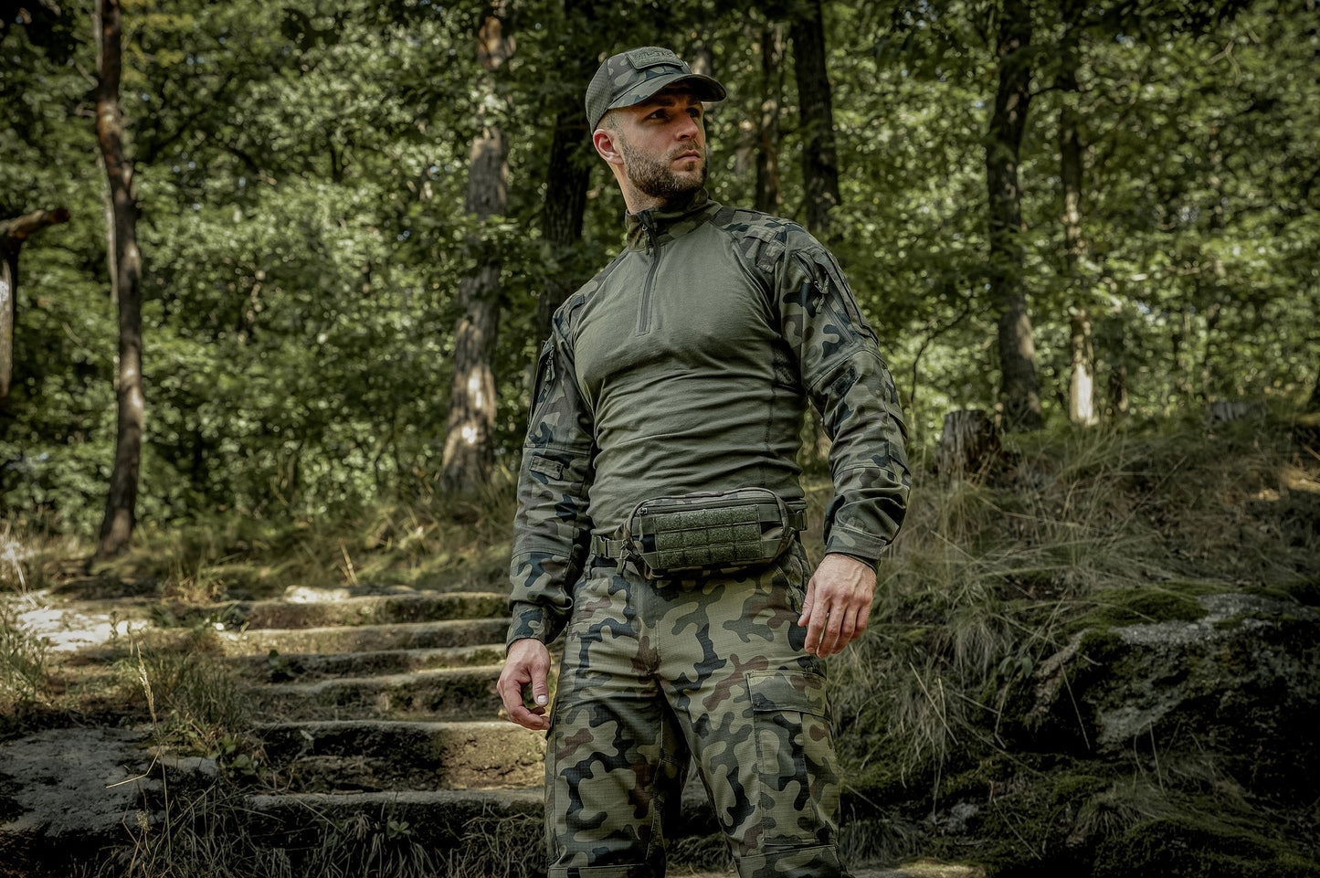 Nerka Mil-Tec Fanny Pack MOLLE - wz.93 Pantera PL Woodland