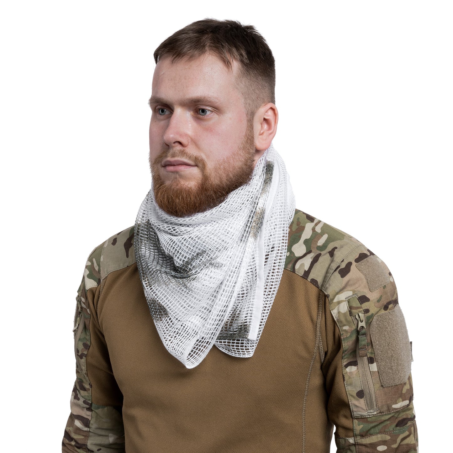 Osobista siatka maskująca Mil-Tec - Snow Camo