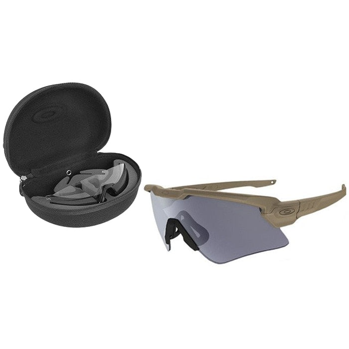 Okulary taktyczne Oakley SI Ballistic M Frame Alpha Terrain Tan Array - 2LS