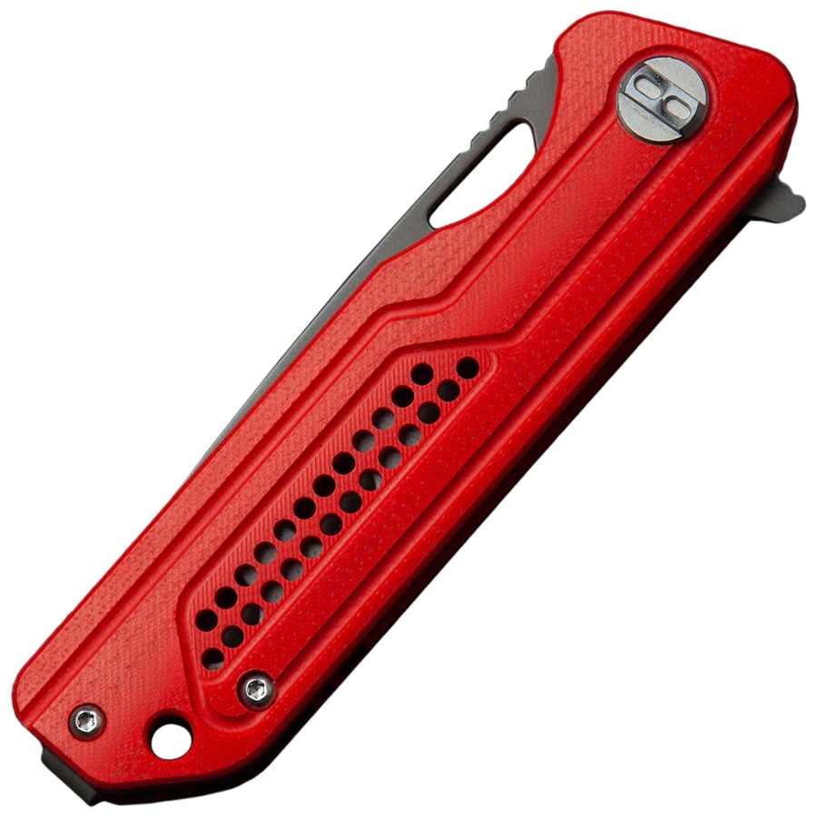Nóż składany Bestech Knives Circuit Gray Titanium - Red