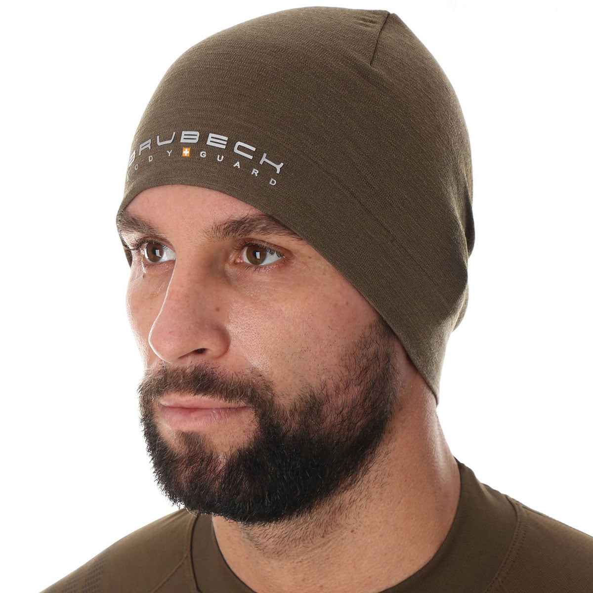 Czapka termoaktywna Brubeck Ranger Merino - Khaki