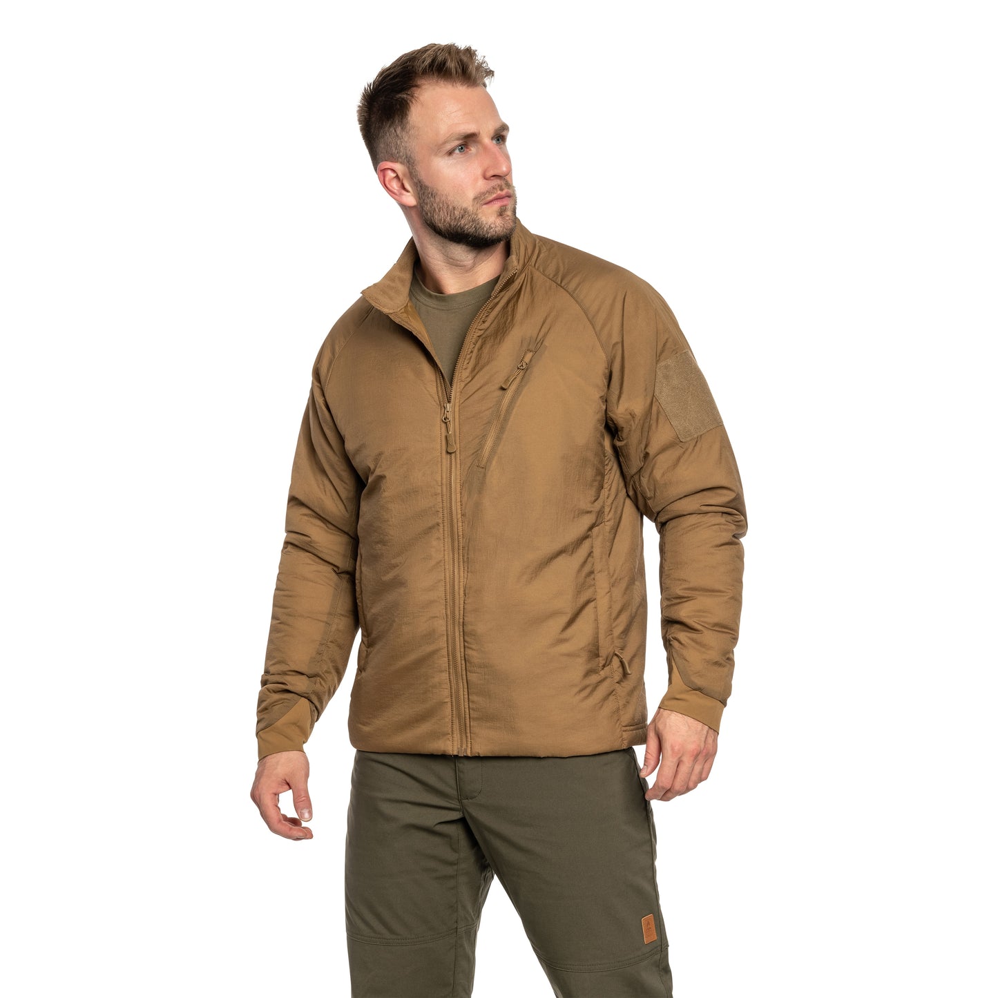Kurtka Helikon Wolfhound Climashield Apex - Coyote
