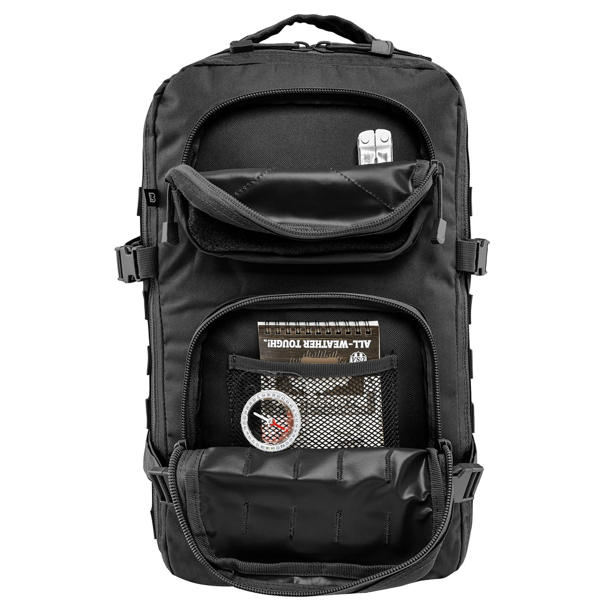 Plecak Brandit US Cooper Patch Large 40 l - Black