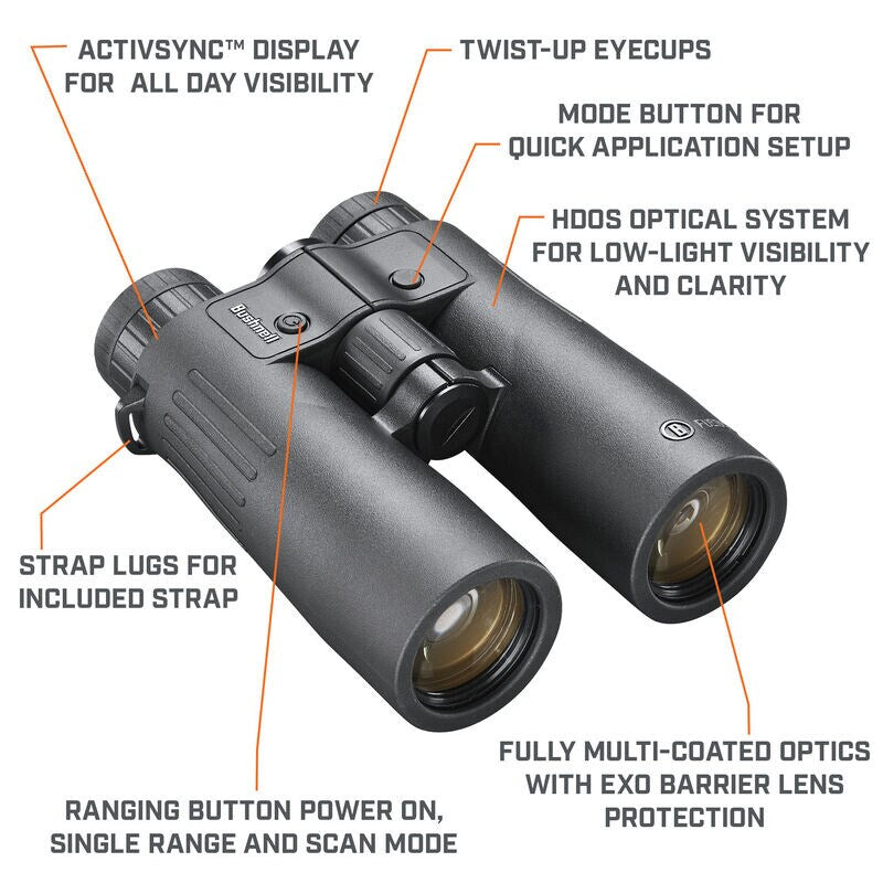 Lornetka Bushnell Fusion X 10x42 z dalmierzem laserowym