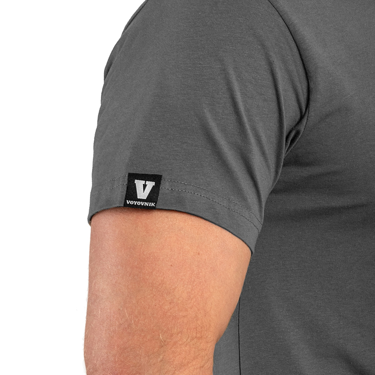 Koszulka T-shirt Voyovnik Rower Color - Szara