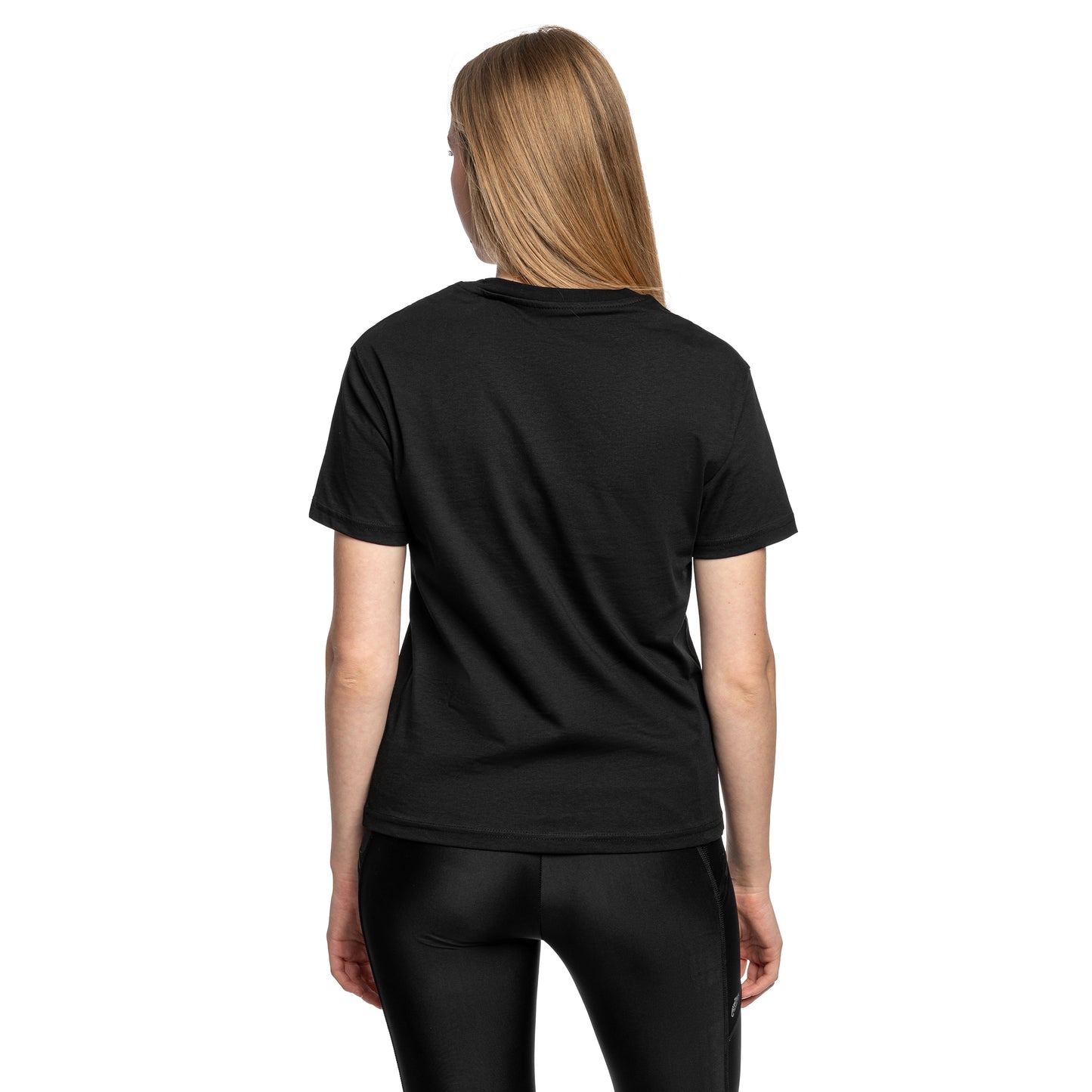 Koszulka T-Shirt damska Alpha Industries Basic Big Logo Puff Print - Black