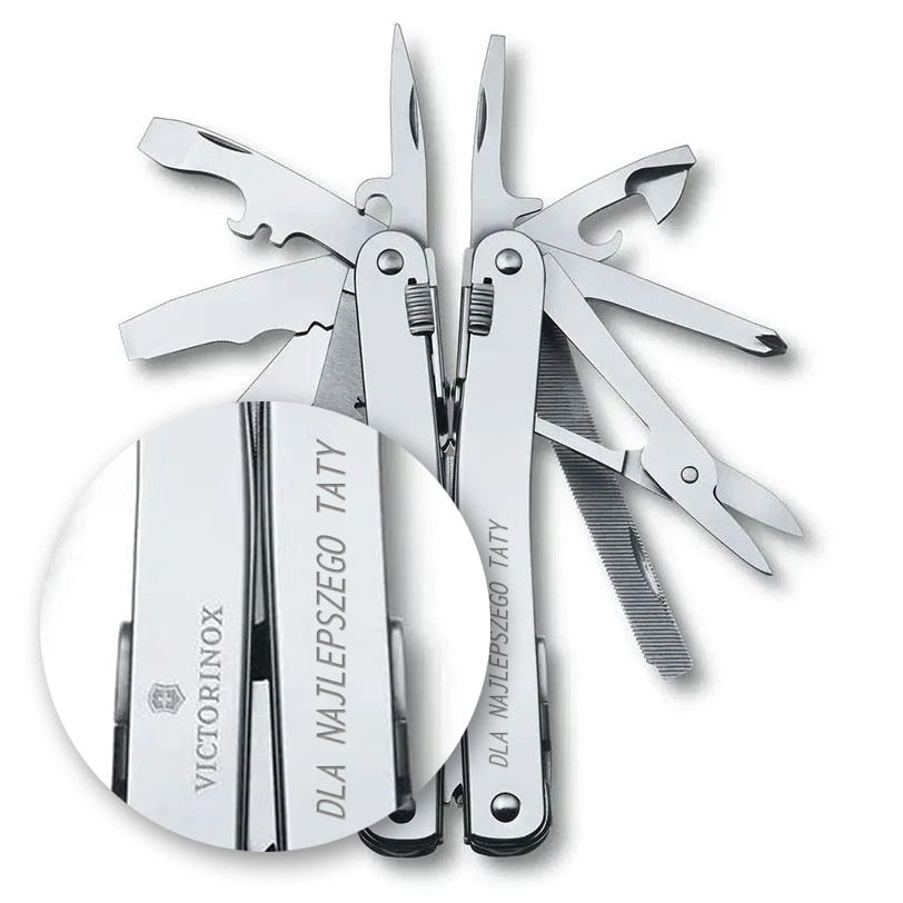 Multitool Victorinox SwissTool Spirit X Plus Ratchet - etui skórzane