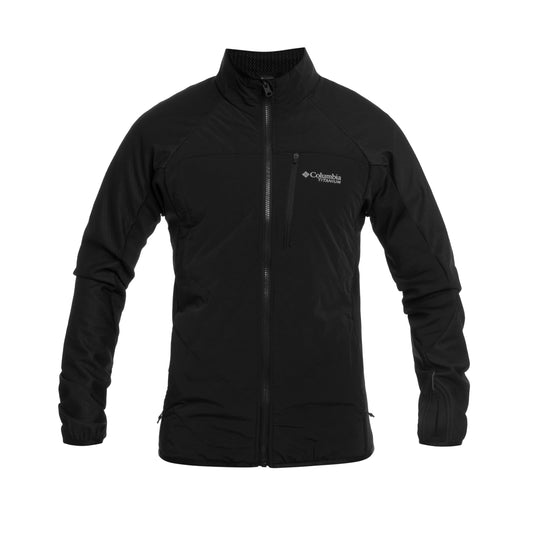 Kurtka Columbia Arctic Crest Hybrid Technical Fleece - Black