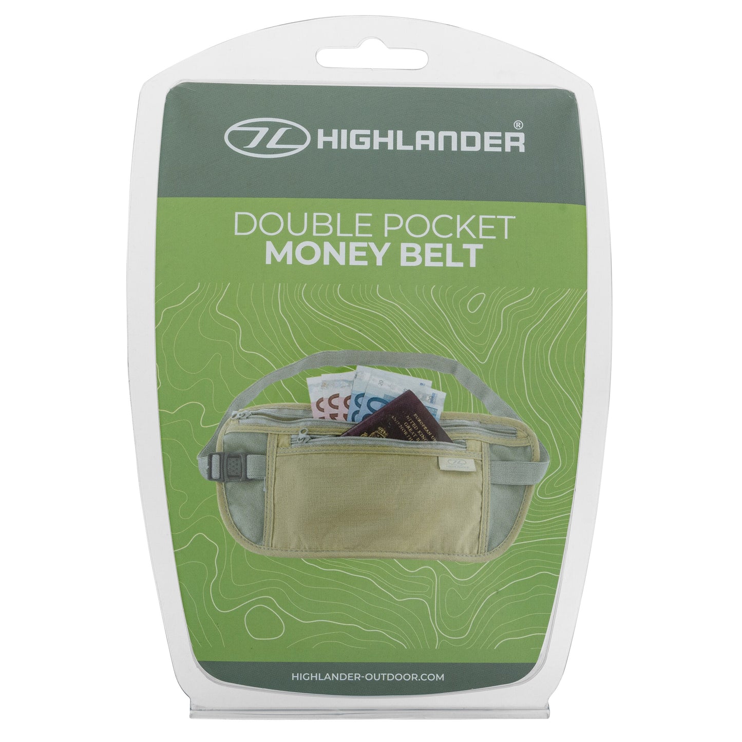 Nerka Highlander Outdoor Double Pocket Money Belt