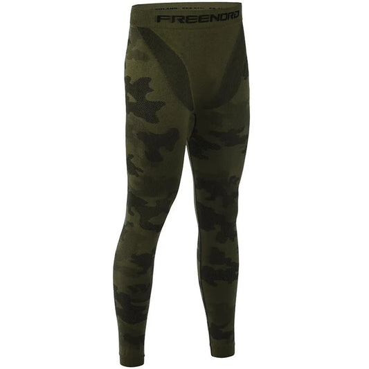 Legginsy termoaktywne męskie FreeNord Tactical - Camo
