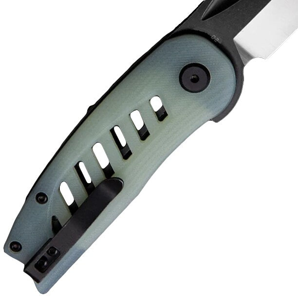 Nóż składany Bestech Explorer - Transparent/Satin Stonewash