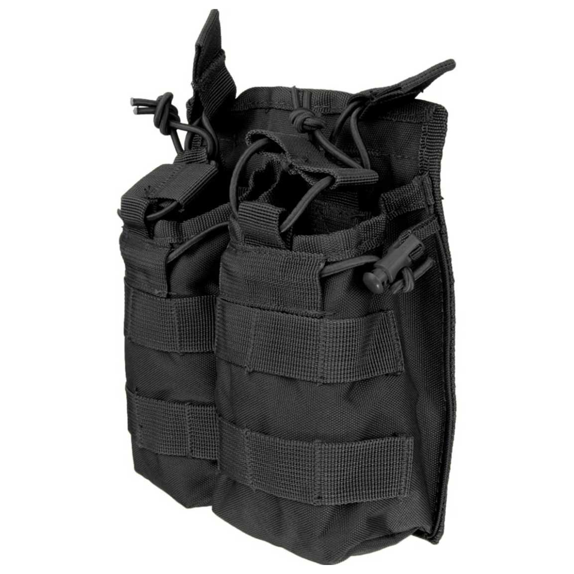 Ładownica podwójna Mil-Tec Open Top Magazine Pouch Black