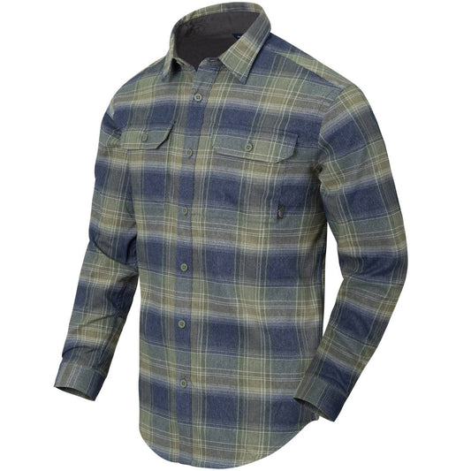 Koszula Helikon GreyMan Polyester/Nylon - Blast Blue Plaid